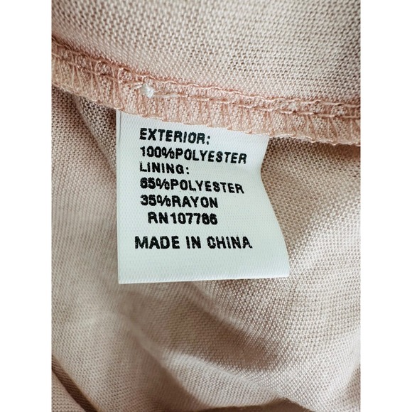 FLORA ASHLEY Womens S Pale Pink NWT Off-Shoulder Blouse Embroidered Bell Sleeves - Picture 8 of 11